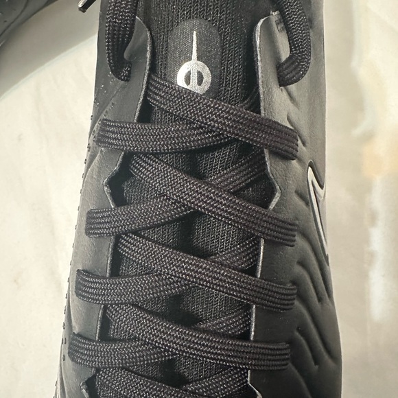 Nike Tiempo Legend 10 Pro FG Soccer Cleats Black/Chrome DV4333-040 Mens Size main image 5
